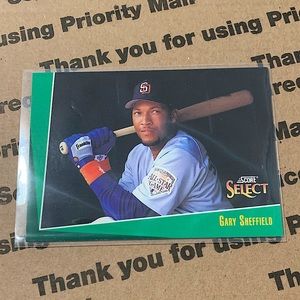Gary Sheffield ‘92 Score Card